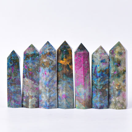 Crystal Tower Ruby In Kyanite Tower