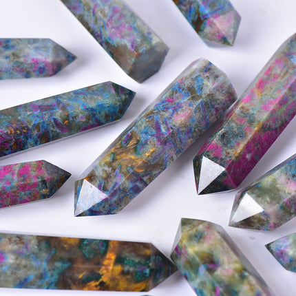 Crystal Tower Ruby In Kyanite Tower