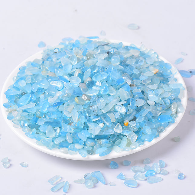 Natural Crystal Chips Aquamarine Chips For wholesale Price product photo 1 for crystal resellers