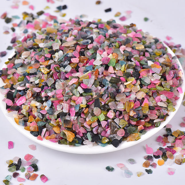 Rainbow Tourmaline Chips