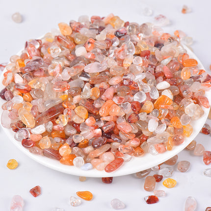 Fire Quartz and Golden Healer Quartz Chips
