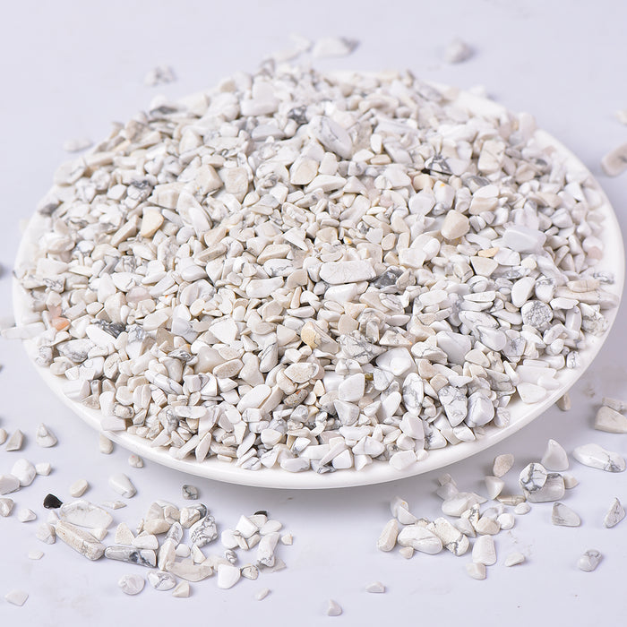 Crystal chip-White howlite chips for wholesale price