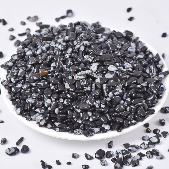 Snowflake Obsidian Chips