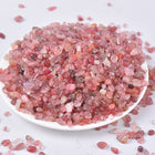 Strawberry Quartz Chips