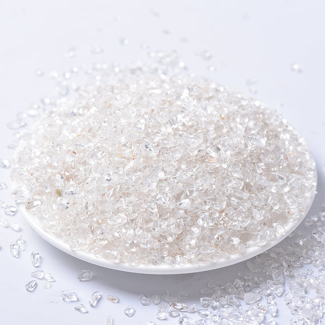 Crystal Chip Clear Quartz Chips wholesale product photo for B2B crystal buyers