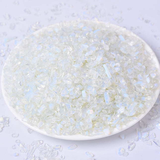White Opalite Chips