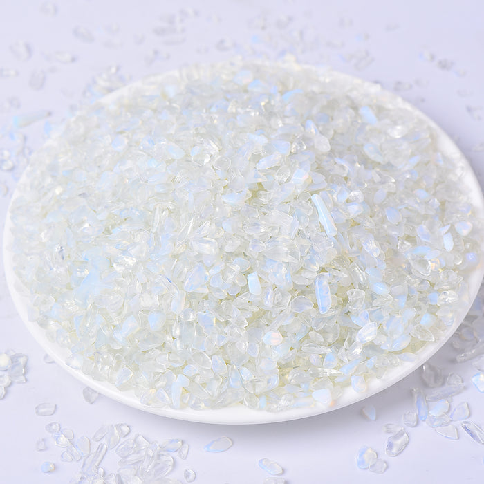 Crystal Chip White Opalite Chips For Wholesale Price