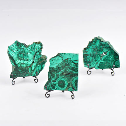crystal Malachite slab