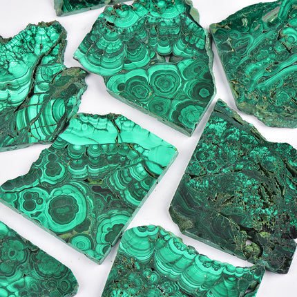 crystal Malachite slab