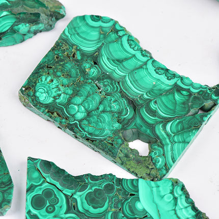 crystal Malachite slab
