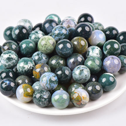 Crystal Sphere Moss Agate Mini Sphere