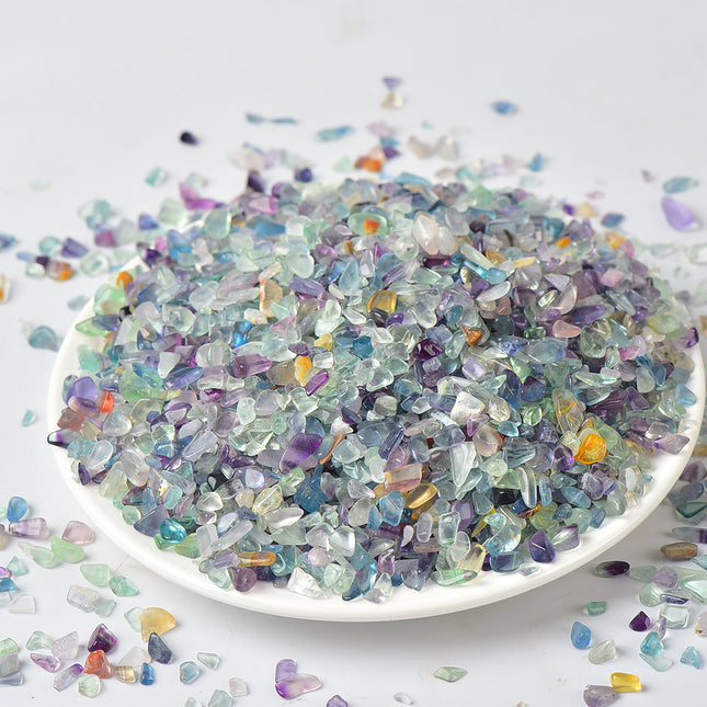 Rainbow Fluorite Chips
