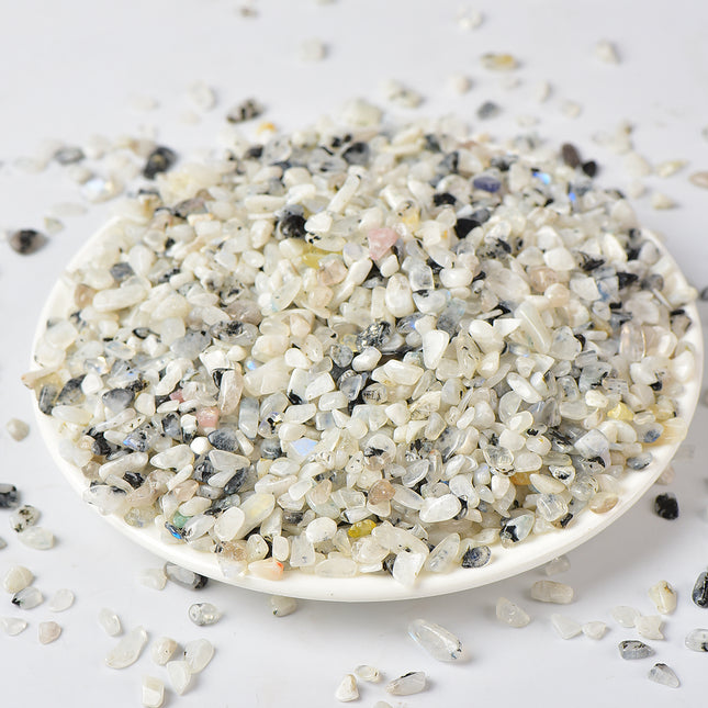 Rainbow Moonstone Chips