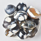 Orca Agate palm stone