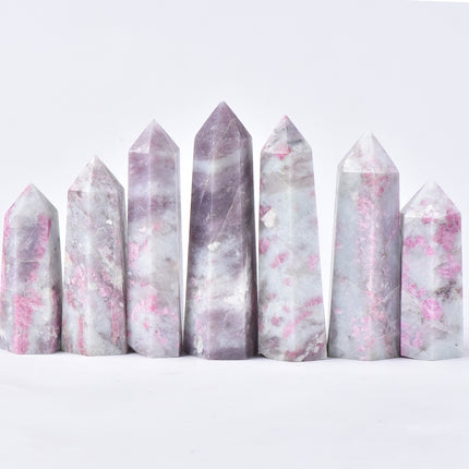 Crystal Tower Pink Tourmaline Tower