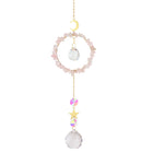 Crystal chip-Crystal chips circle hanger / dream catcher / sun catcher for wholesale price
