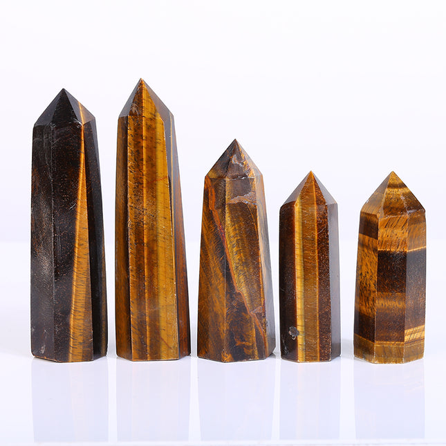 Golden Tiger Eye Large Tower Points
