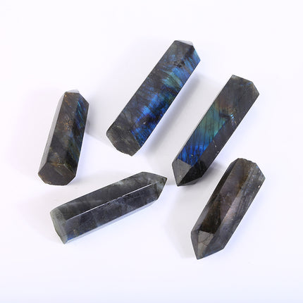 Crystal Tower Labradorite Small Tower And Big Tower wholesale product photo for B2B crystal buyers