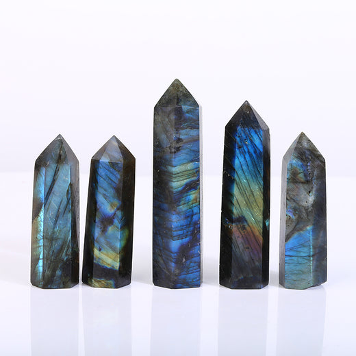 Crystal tower- Labradorite tower /points for wholesale price