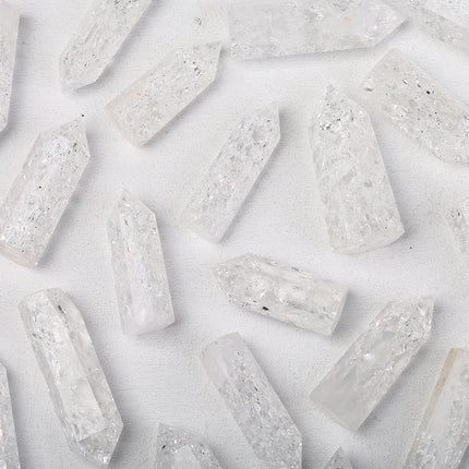 Crackle Quartz Tower Points