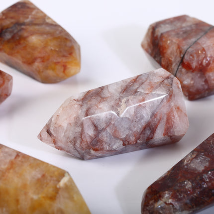 Crystal Tower Fire Quartz Tower From Madagascar wholesale product photo for B2B crystal buyers