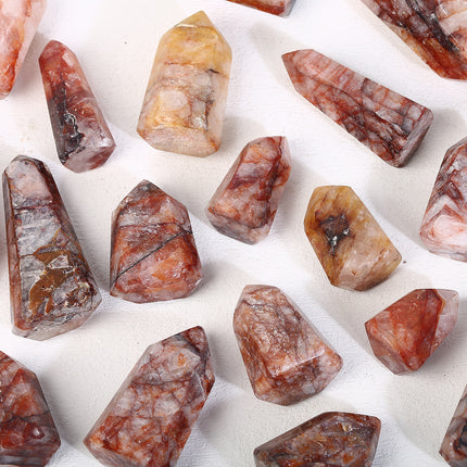 Crystal Tower Fire Quartz Tower From Madagascar wholesale product photo for B2B crystal buyers