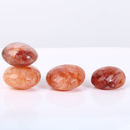 Fire Quartz Palm Stones