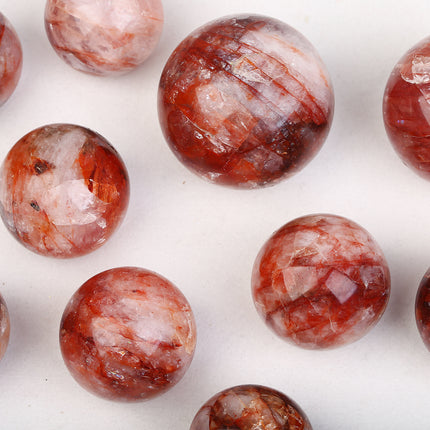 Fire Quartz Sphere