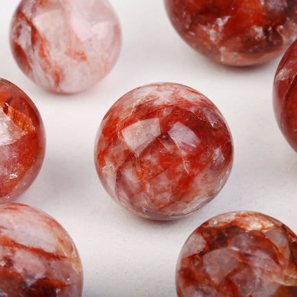 Fire Quartz Sphere