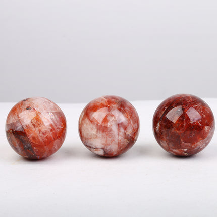 Fire Quartz Sphere