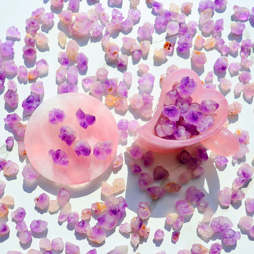 Natural Crystal Cluster Amethyst Small Flower Clusters For Wholesale Price