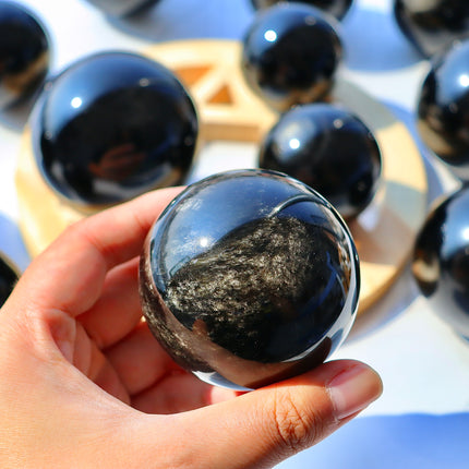 Obsidian sphere