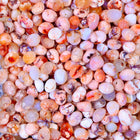 Flower Agate tumbled stones