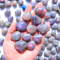 Wholesale Labradorite Hearts product photo 1