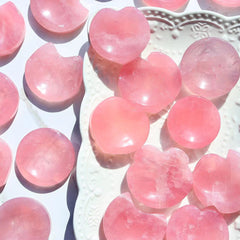 Crystal Carving Rose Quartz Small Bowl Or Sphere Stand
