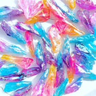 Crystal root Colorful aura clear quartz roots