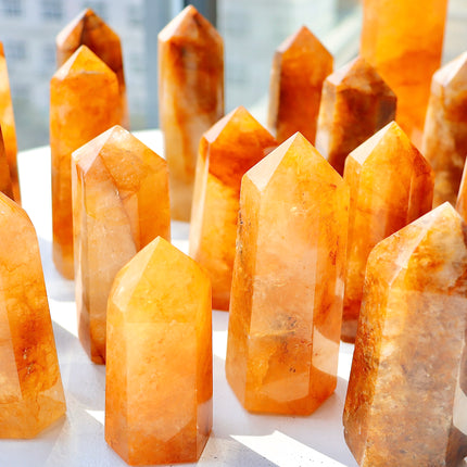 Golden Healer Quartz tower
