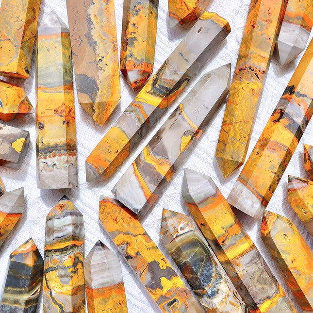 Crystal Tower Bumble Bee Jasper Towers