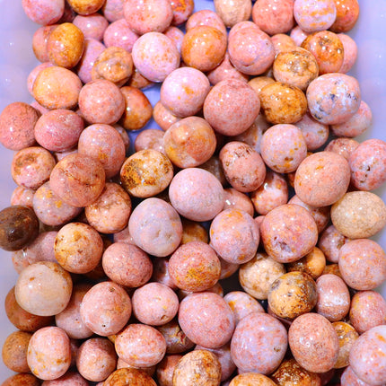 Flower Agate tumbled stones
