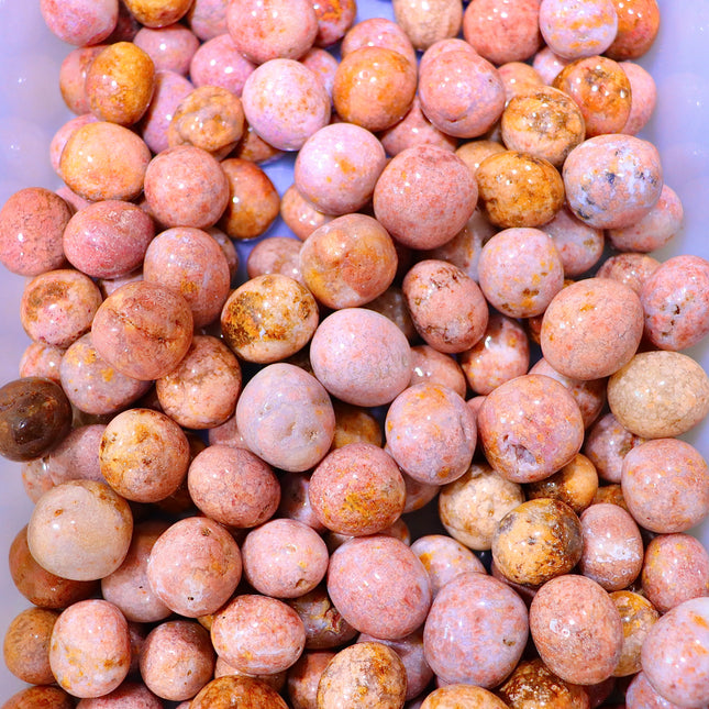 Flower Agate tumbled stones