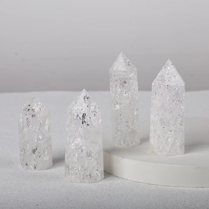 Crystal tower -towers Cracker quartz tower/points for wholesale price